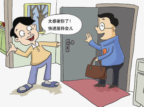 敲门礼仪_别敲两次门_敲门声