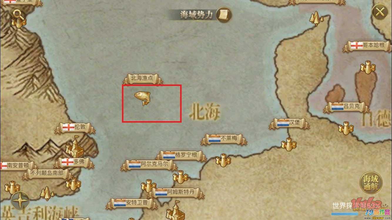 大航海时代的地图_大航海时代航线地图_大航海时代4地图