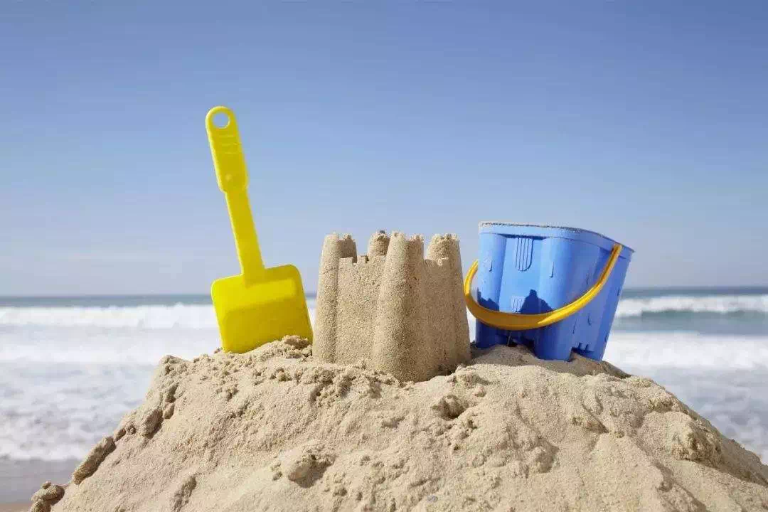 沙滩城堡视频_沙滩城堡_漳州月光沙滩