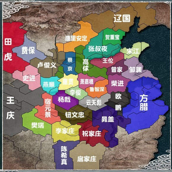 水浒传地图高清_水浒传地理图_水浒传游戏地图手机版下载