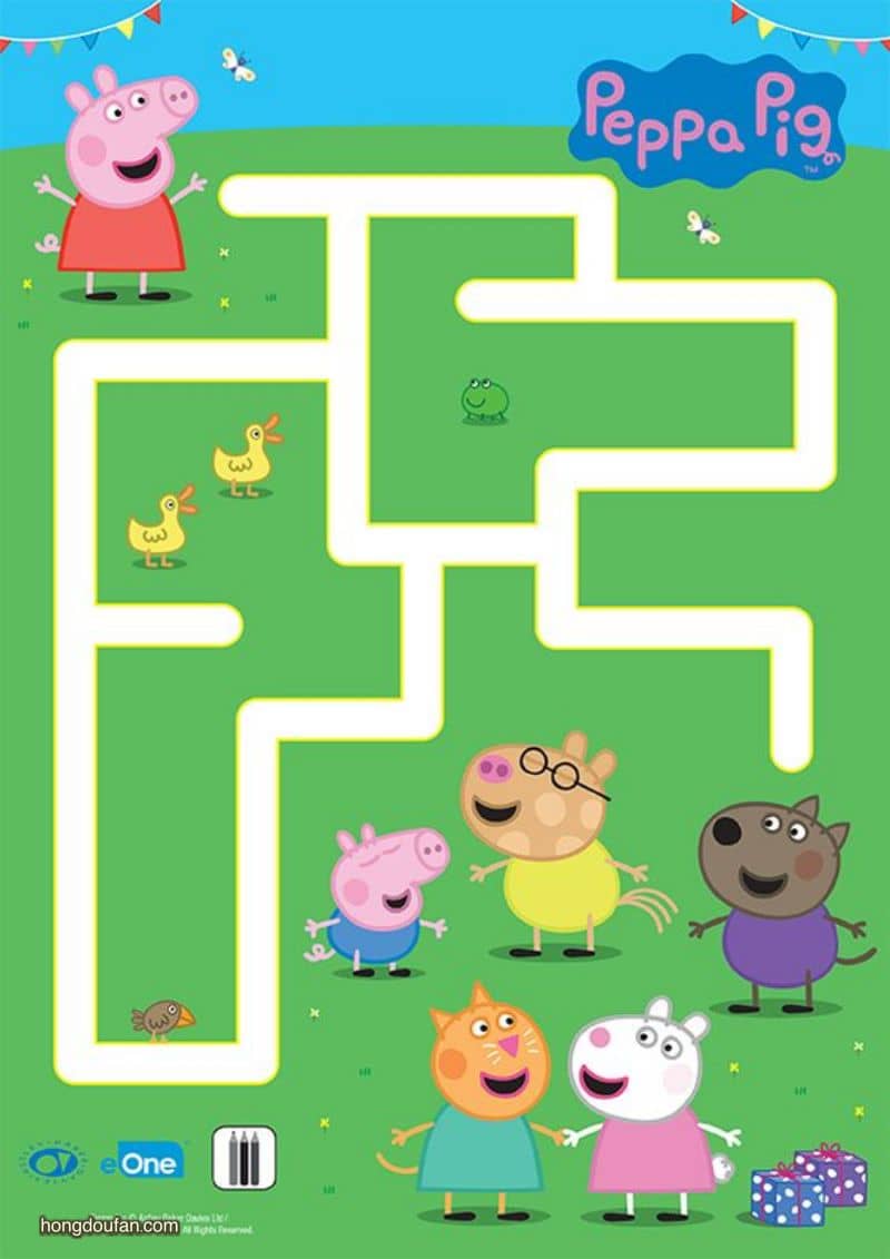 小猪佩奇迷宫手机游戏_小猪佩奇谜团_小猪佩奇迷宫的图片